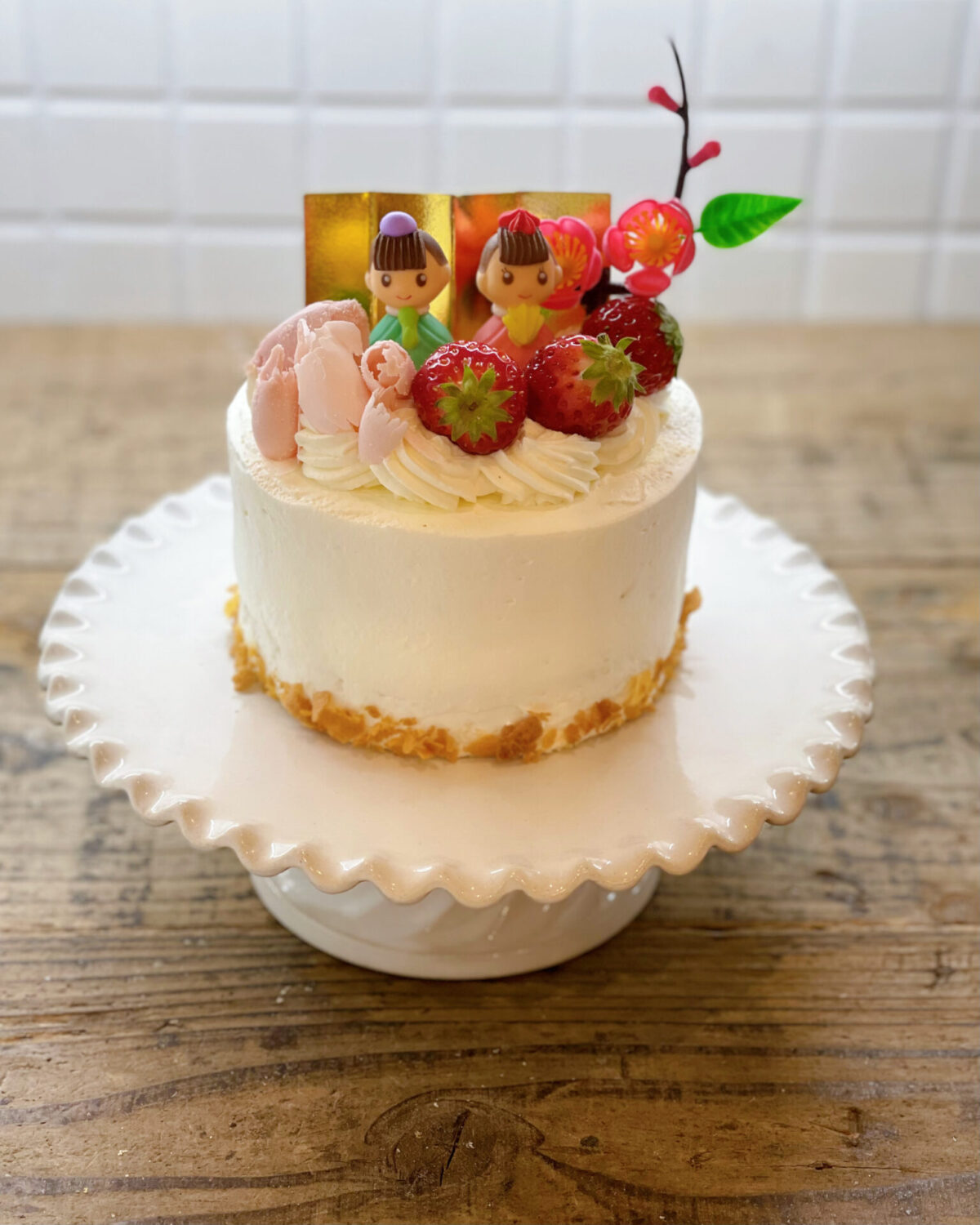 パティスリーラルゴ　ひな祭りケーキ