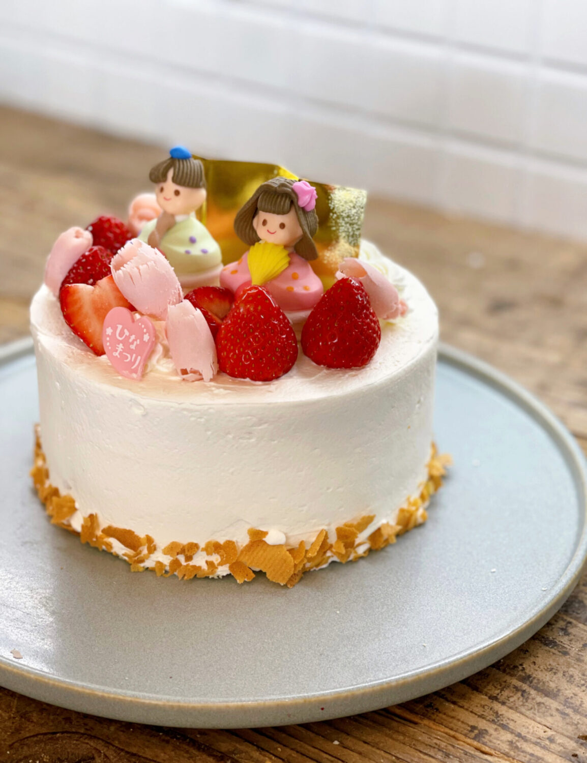 あま市 ひな祭りケーキ